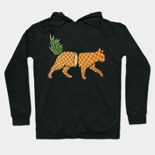 Fruit Cat: Pineapple Hoodie